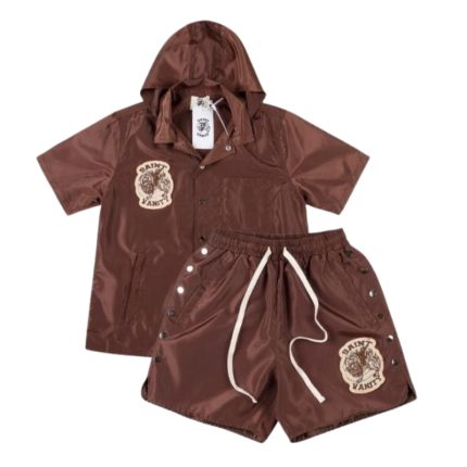 Saint Vanity Hooded Short Set Lightweight