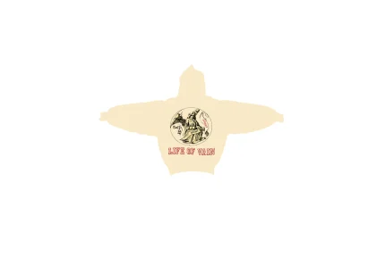 Saint Vanity Cream Life Of Vain Hoodie