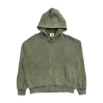 Saint Vanity French Terry Studded Jacket “Olive”